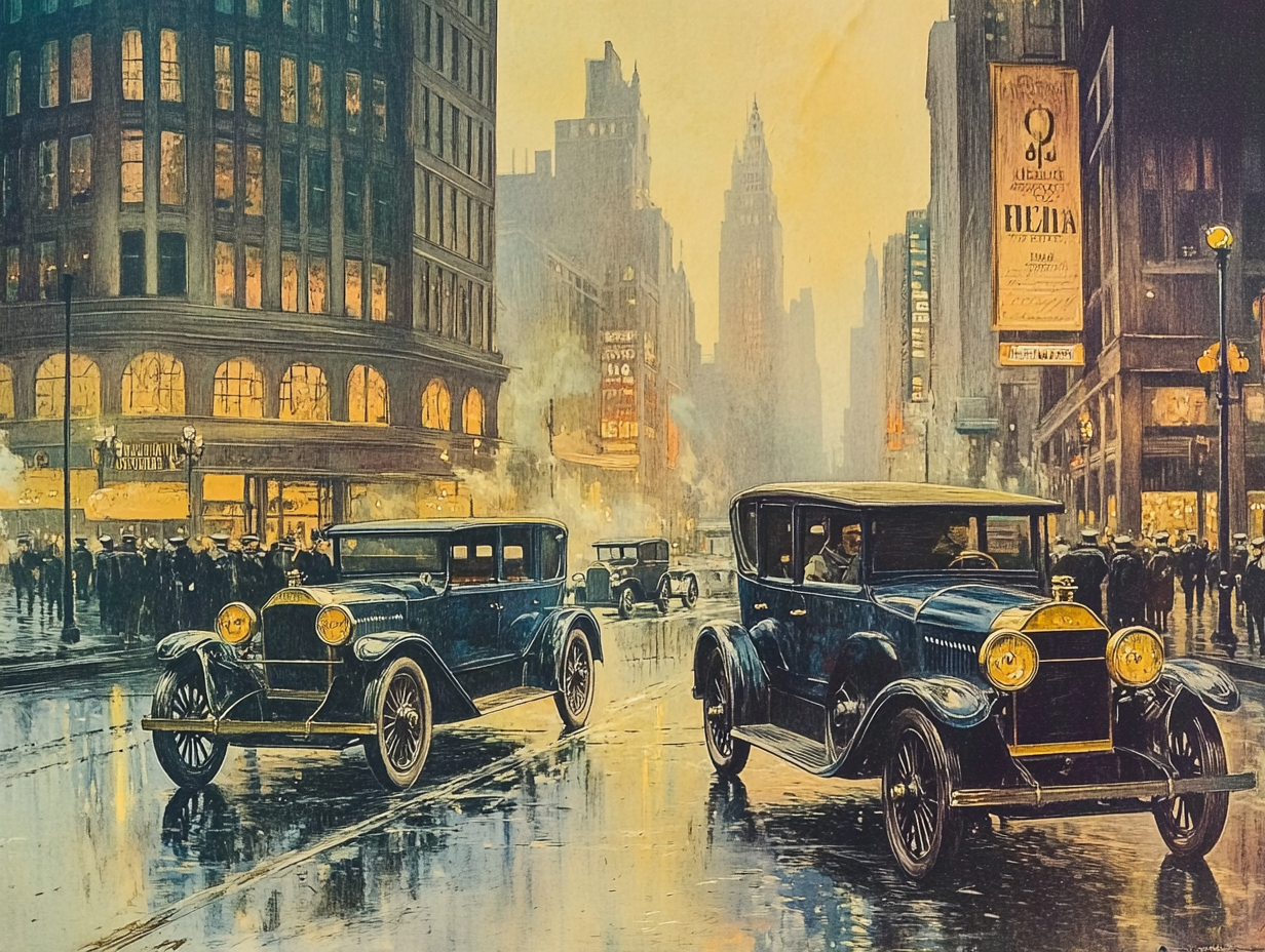 Vintage-Werbung
